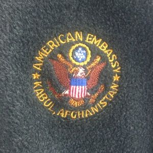 U.S. Embassy mens fleece vest xxxl